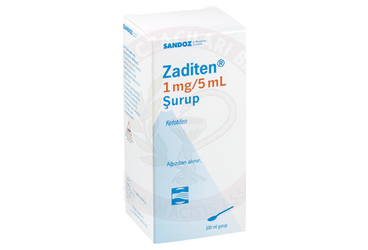 ZADITEN 1 MG/ 5 ML 100 ML SURUP
